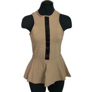 Natalia Romano Emily Peplum Blouse - Women’s S